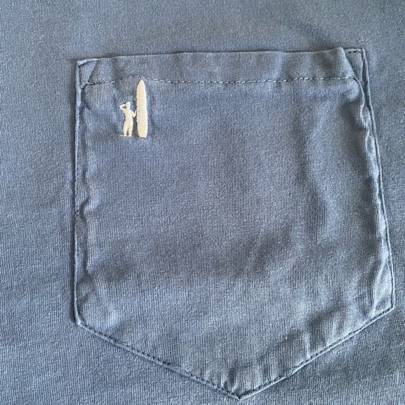 Jonny O Men's Blue Pocket T-Shirt Size XXL - Picture 3 of 5